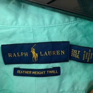 Polo button down shirt sleeve